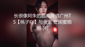 长很像阿朱的超高颜值广州TS【桃子吖】与金主 女闺蜜啪啪 (4)