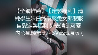 【全網推薦】【定製福利】清純學生妹白絲製服兔女郎製服自慰定製福利 外表清純可愛內心風騷無比～5V高清原版 (1)