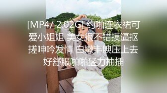 [MP4/ 2.02G] 约啪连衣裙可爱小姐姐 美女很不错摸逼抠搓呻吟发情 白嫩丰腴压上去好舒服啪啪猛力抽插