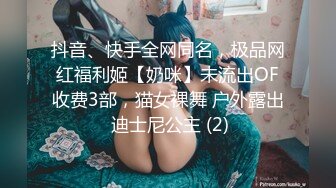 抖音、快手全网同名，极品网红福利姬【奶咪】未流出OF收费3部，猫女裸舞 户外露出 迪士尼公主 (2)