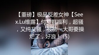 【重磅】极品反差女神【Seex.Lu维露】付费群福利，超骚，又纯又骚，被榜一大哥要操烂了，好浪！ (5)