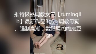 推特极品调教女王【rumingllb】最新作品3部，调教母狗、强制高潮，戴假屌啪啪磨豆腐