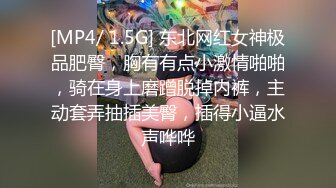 [MP4/ 1.5G] 东北网红女神极品肥臀，胸有有点小激情啪啪，骑在身上磨蹭脱掉内裤，主动套弄抽插美臀，插得小逼水声哗哗