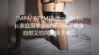 [MP4/ 677M]&nbsp;&nbsp;家庭摄像头破解TP妹子裸身自慰又怕同居妹子看见