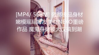 [MP4/ 568M] 帝都极品身材嫩模瑶瑶好友美女NEKO重磅作品 魔鬼身材被大汉搞到潮喷