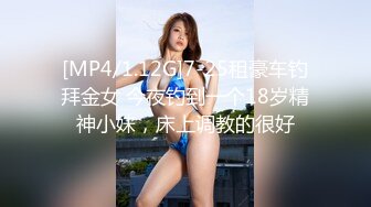 [MP4/1.12G]7-25租豪车钓拜金女 今夜钓到一个18岁精神小妹，床上调教的很好