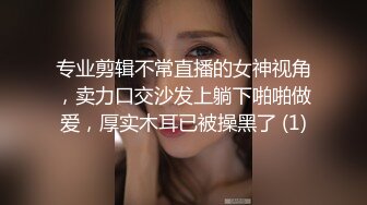 专业剪辑不常直播的女神视角，卖力口交沙发上躺下啪啪做爱，厚实木耳已被操黑了 (1)