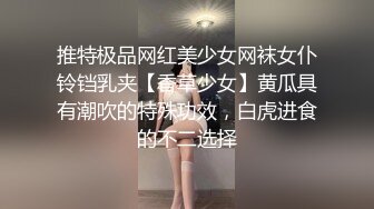 推特极品网红美少女网袜女仆铃铛乳夹【香草少女】黄瓜具有潮吹的特殊功效，白虎进食的不二选择