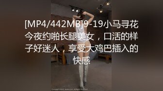 [MP4/442MB]9-19小马寻花今夜约啪长腿美女，口活的样子好迷人，享受大鸡巴插入的快感